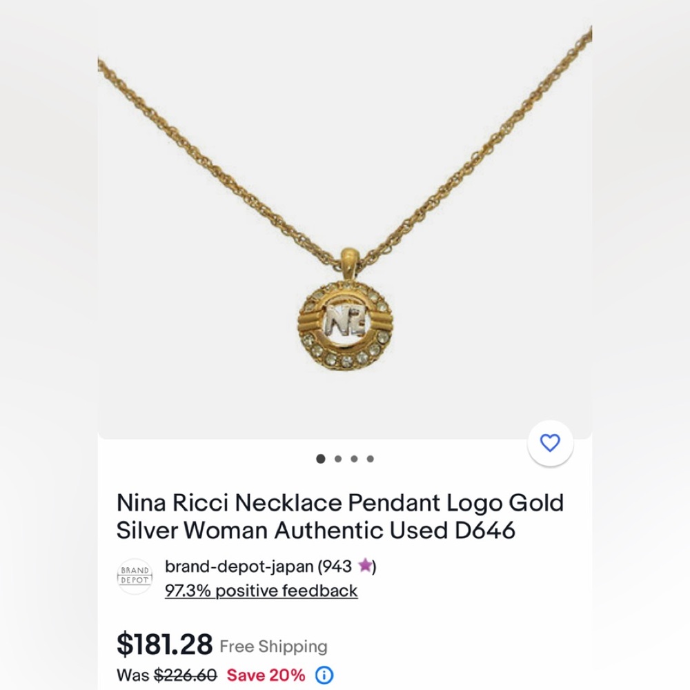 Nina Ricci chain, I accept offers, I have a lot of jewelry